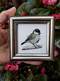 Handmade Tiny Bird Framed Giclée Print