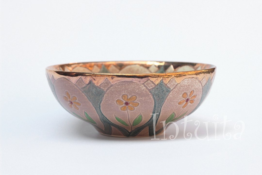 Mosaic Flower Large Mixing Bowl