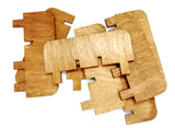 16 Intersections Wooden Logic Game
