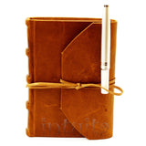 Handmade Leather-Bound Journal