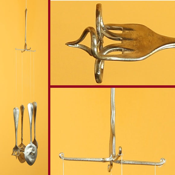 Spoon And Fork Windchimes