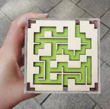 Wooden Cube Labirynth Arcade Game