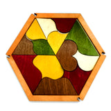 Hexagon Wooden Puzzle