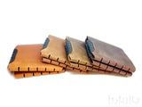 Light Brown Seamless Leather Wallet